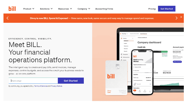 Meet BILL: Your financial operations platform